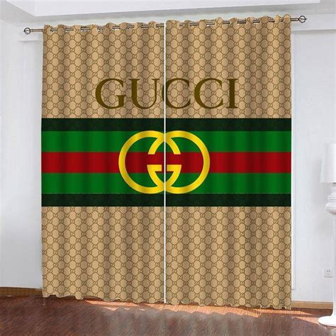 gucci replica logo curtains|gucci wallpaper bedroom.